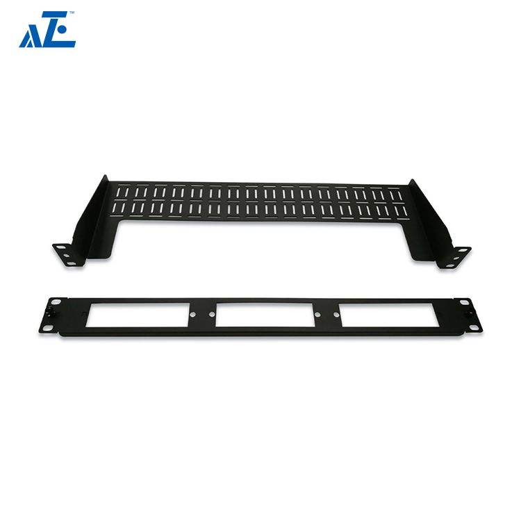 U Premium Rack Mount Fiber Patch Panel With Sliding Rail And Modular Adapter Panel Aze